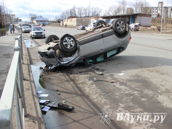 В ДТП на ул. Промышленной пострадал мужчина (ФОТО; ВИДЕО)