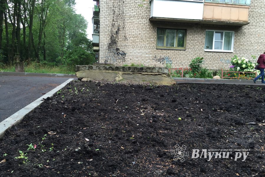 Сквер у автовокзала в Великих Луках обновился (ФОТО)