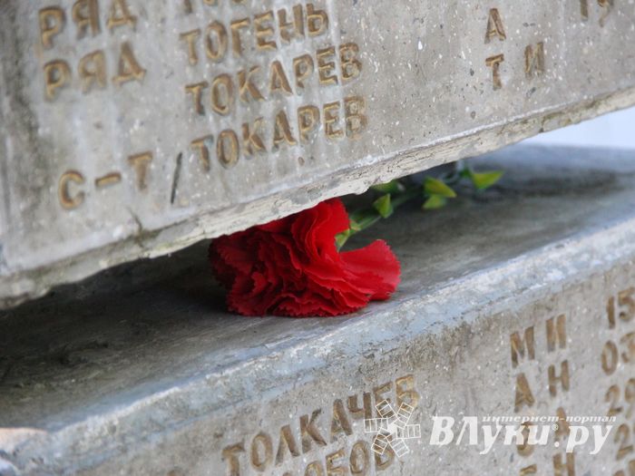 Юные великолучане почтили память бойцов Великой войны (ФОТО)