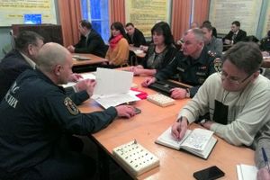 В Пскове прошли сборы с представителями спасательных служб ГО области (фото)
