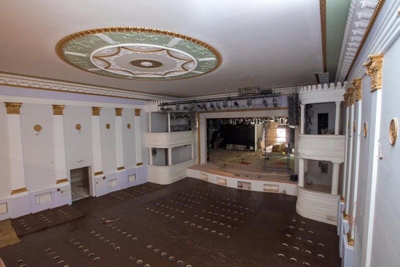 Начались работы по благоустройству территории вокруг Драмтеатра (ФОТО)