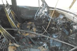 ​В Псковской области «Волга» загорелась прямо на глазах у своего владельца (ФОТО)