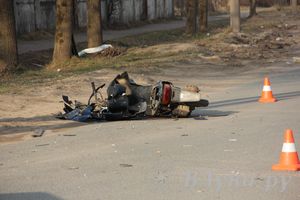 ДТП на перекрестке улиц Малышева и М. Кузьмина (фото)