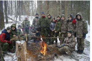 Военно-патриотический лагерь объявляет набор на зимнюю смену (ФОТО)