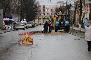 На улице Пионерской временно перекрыто движение (ФОТО)