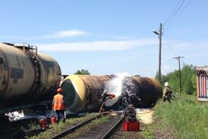 На месте схода с рельс вагонов в Псковской области заканчиваются восстановительные работы (ФОТО)