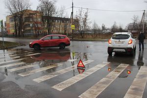 ДТП на проспекте Гагарина в Великих Луках (ФОТО)
