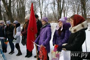 В Великих Луках почтили память подпольщиков