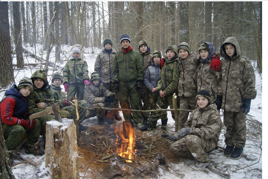 Военно-патриотический лагерь объявляет набор на зимнюю смену (ФОТО)