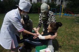 В великолукском детском саду №8 разработана и действует программа «Безопасность» (фото)