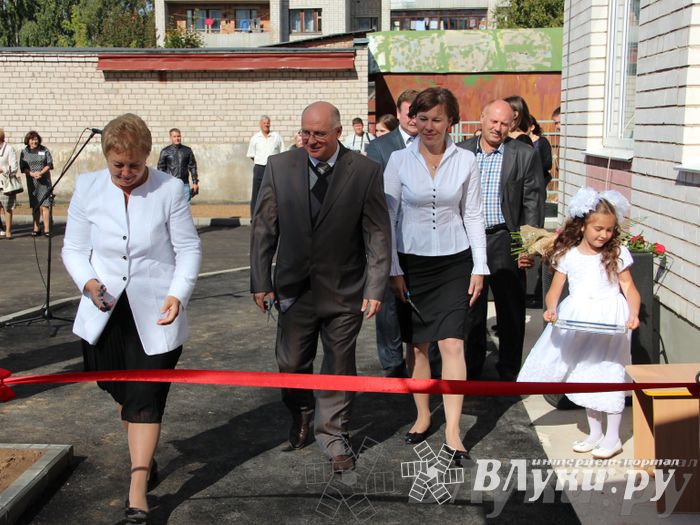 Открытие нового корпуса детского сада на ул. Р. Люксембург