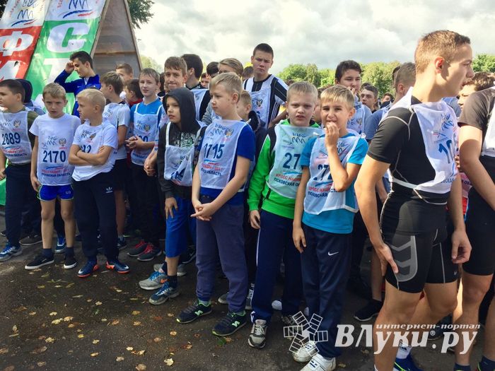 В Великих Луках стартовал Всероссийский день бега «Кросс нации-2017» (ФОТО)