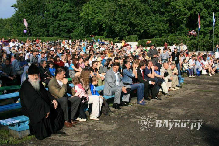 Открытие XVII Международной встречи воздухоплавателей в Великих Луках. Фото ФВС