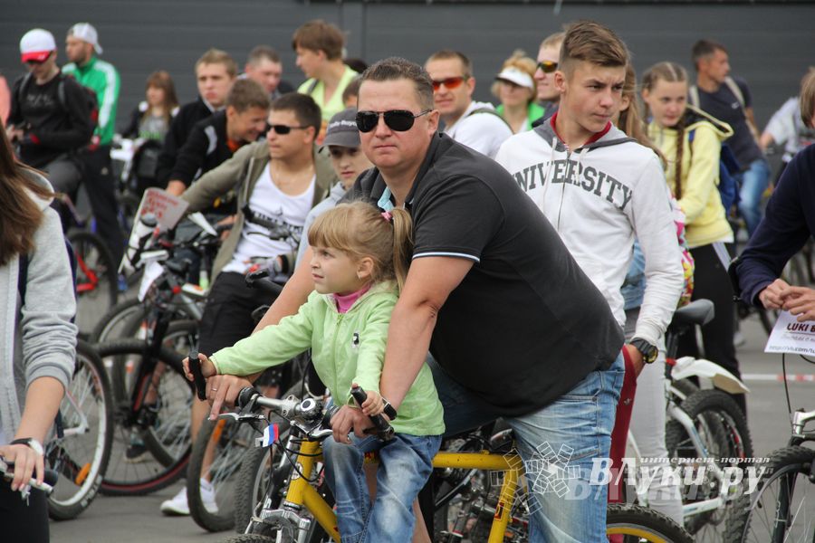 Велопробег в День города (фото)