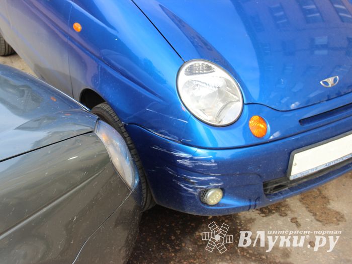 ДТП произошло в Великих Луках (ФОТО)