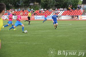 Матч «Луки-Экспресс» - «Фосфорит» закончился победой хозяев со счетом 2:0