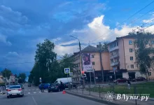 В Великих Луках произошло ДТП (ФОТО)