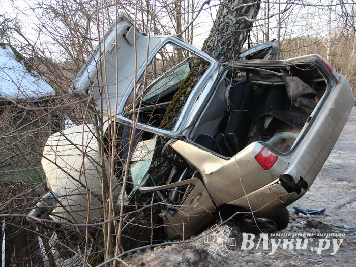 Смертельное ДТП на выезде из Великих Лук (ФОТО)