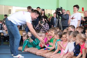 Сегодня Великие Луки посетил четырехкратный олимпийский чемпион Алексей Немов (ФОТО)