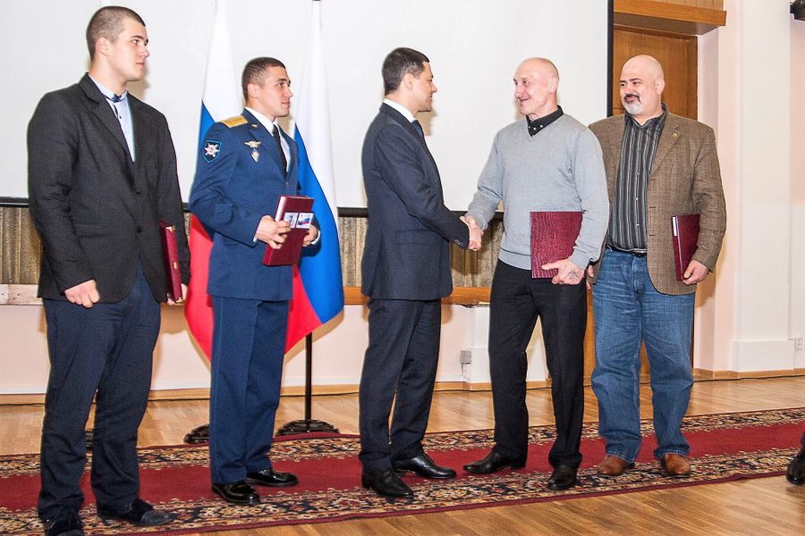 В Пскове на «Балу чемпионов» наградили лучших спортсменов-единоборцев из Великих Лук (ФОТО)