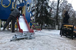 Открылась детская площадка «Сюда нельзя!» (ФОТО)