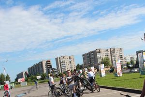 Сегодня состоялся Велопробег «Let's bike it» велопробег «Let's bike it»
