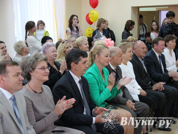 Открытие нового корпуса детского сада на ул. Р. Люксембург