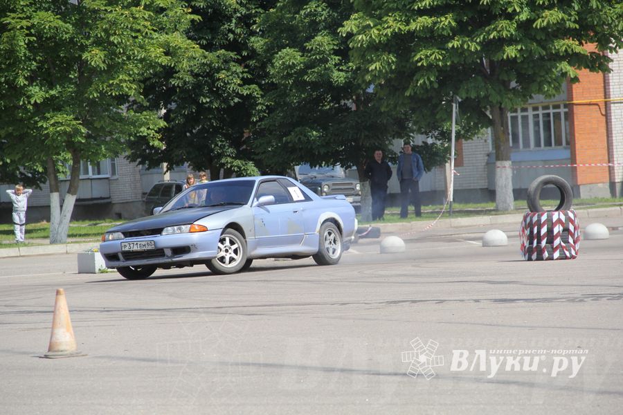 В Невеле состоялся финал по автоспринтслалому