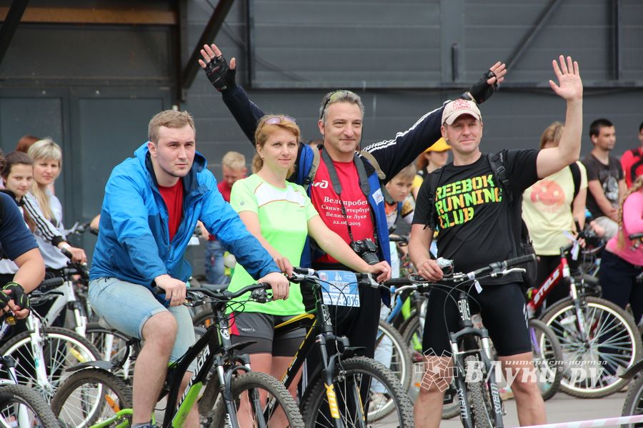 В Великих Луках состоялся «Велопарад» (ФОТО)