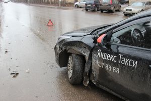 ДТП возле перекрёстка Гагарина-Дьяконова (ФОТО)