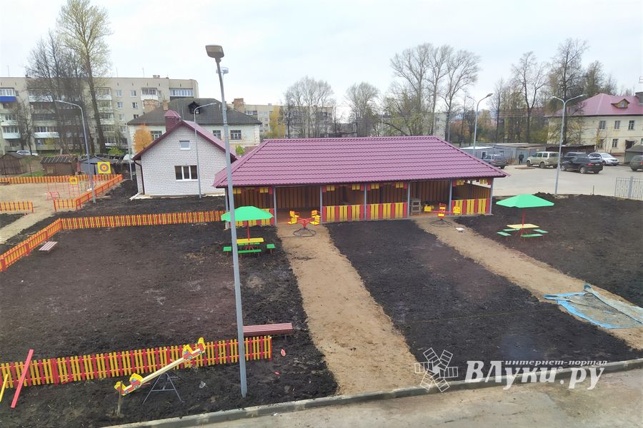 Детский сад на Заслонова готовится к сдаче (ФОТО)