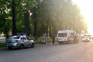 Подробности ДТП с пострадавшим на пр. Ленина (ФОТО)