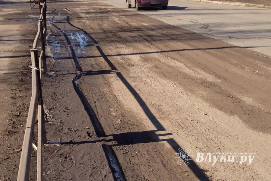 Снег ушел, пыль и грязь вернулись (фото)