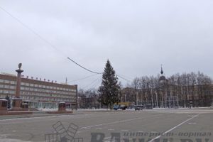 Город готовится к Новому году