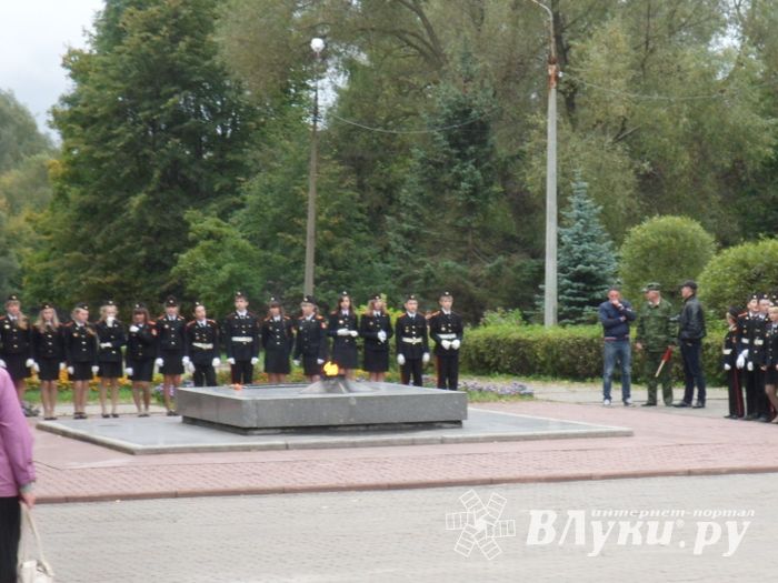 Великие Луки встретили олимпийских чемпионов (ФОТО)