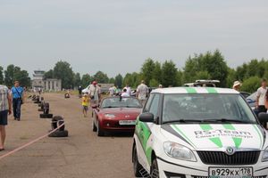 Состоялся 2-й этап Авто спринт-слалома