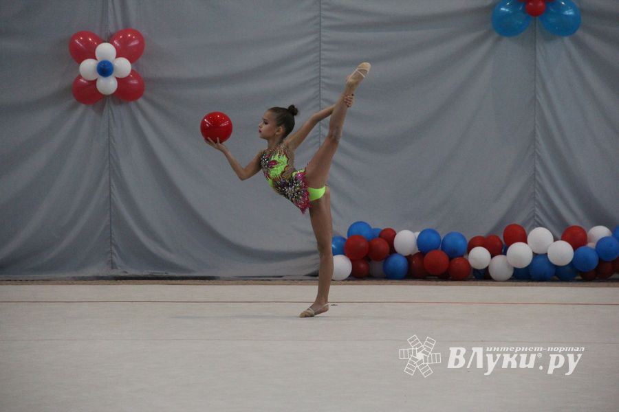 ​В Великих Луках прошли соревнования по художественной гимнастике (ФОТО)