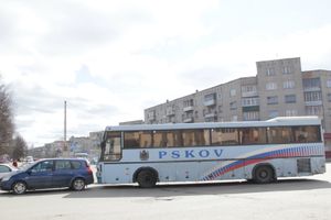 В Великих Луках произошло ДТП (фото)