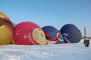 Великолукские пилоты присоединились к Рождественской фиесте «Яблоки на снегу» (ФОТО)