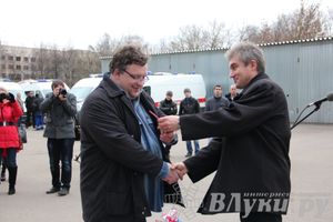 ​Великие Луки получили 8 новых машин скорой помощи (фото)