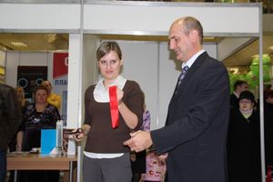 Открытие  3-й Великолукской универсальной выставки