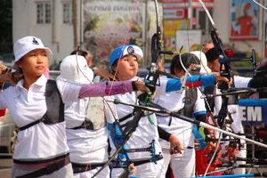 В Великих Луках проходит Чемпионат России по стрельбе из лука (ФОТО)