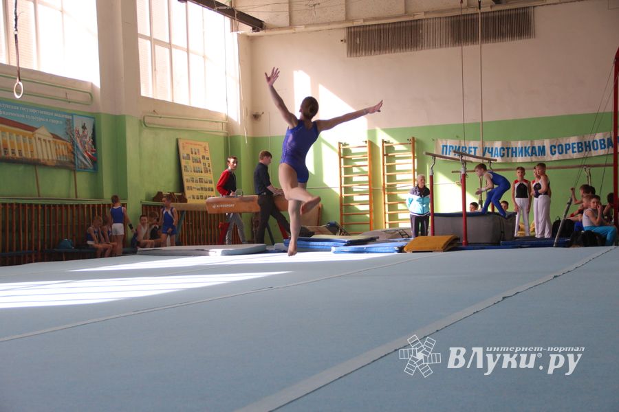 В Великих Луках проходит открытое первенство по спортивной гимнастике (ФОТО)