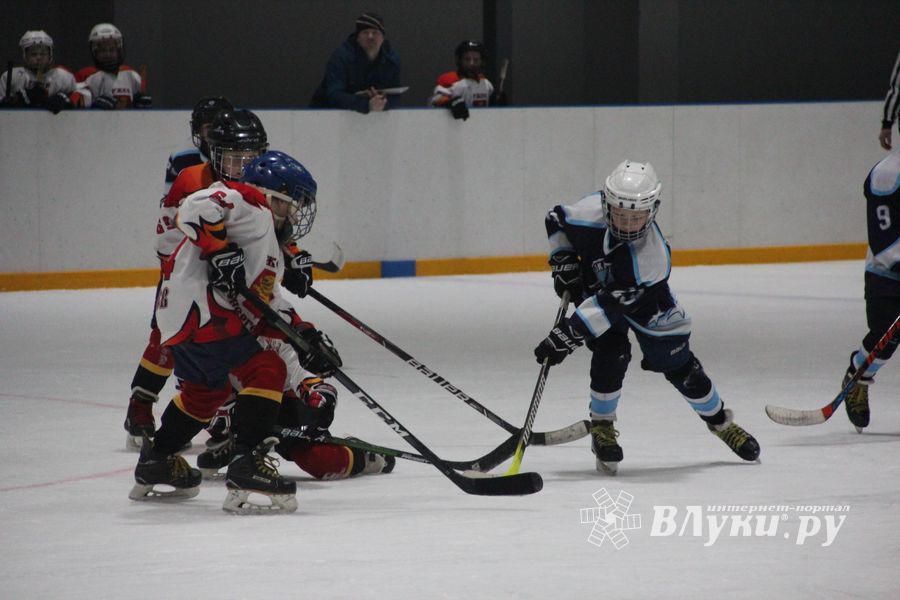 Товарищескике хоккейные игры между детскими командами прошли в Великих Луках (ФОТО)