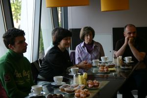 Великолукские школьники посетили "Литературное кафе"