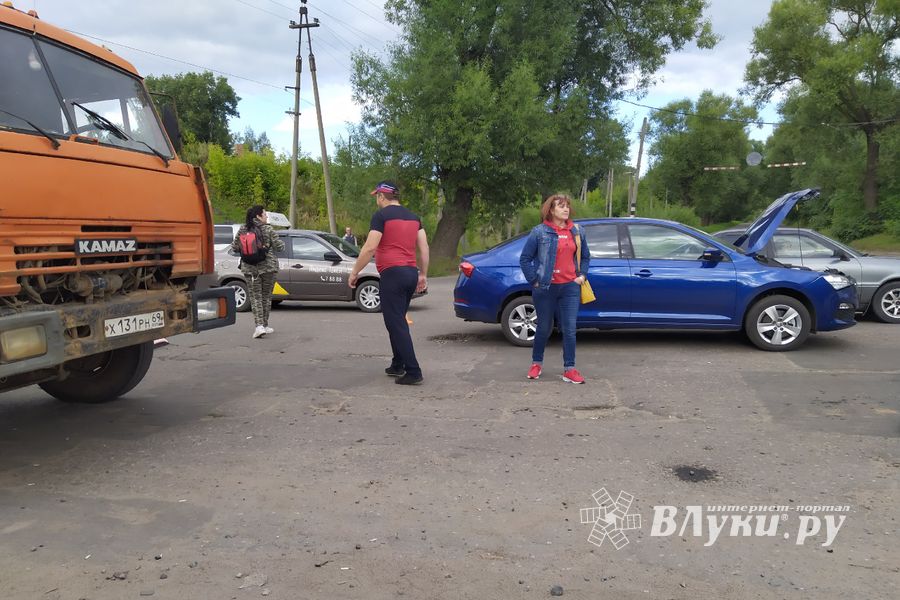 Возле Лазавицкого переезда произошло ДТП (ФОТО)