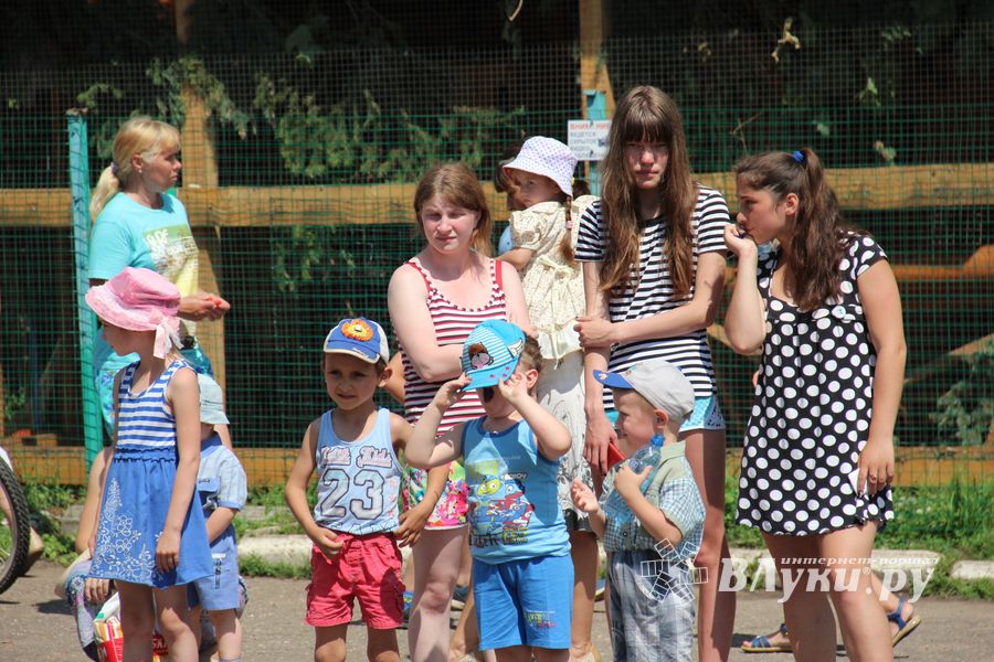 В городском парке Великих Лук прошёл День мороженого