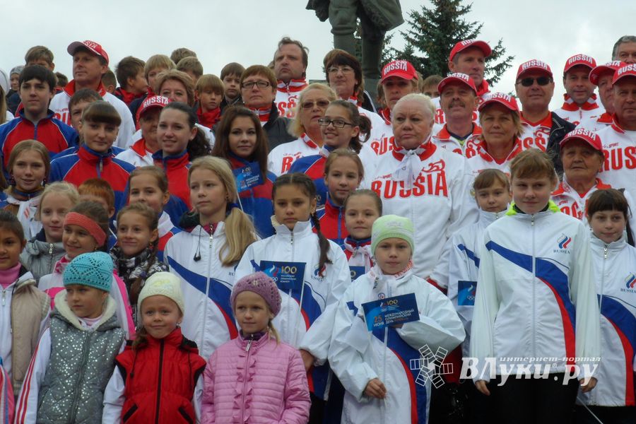 Великие Луки встретили олимпийских чемпионов (ФОТО)