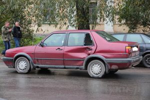 ДТП возле автовокзала: КАМАЗ и «Фольксваген Джетта» (фото)