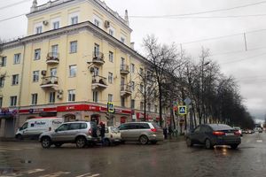 В Великих Луках произошло ДТП (ФОТО)